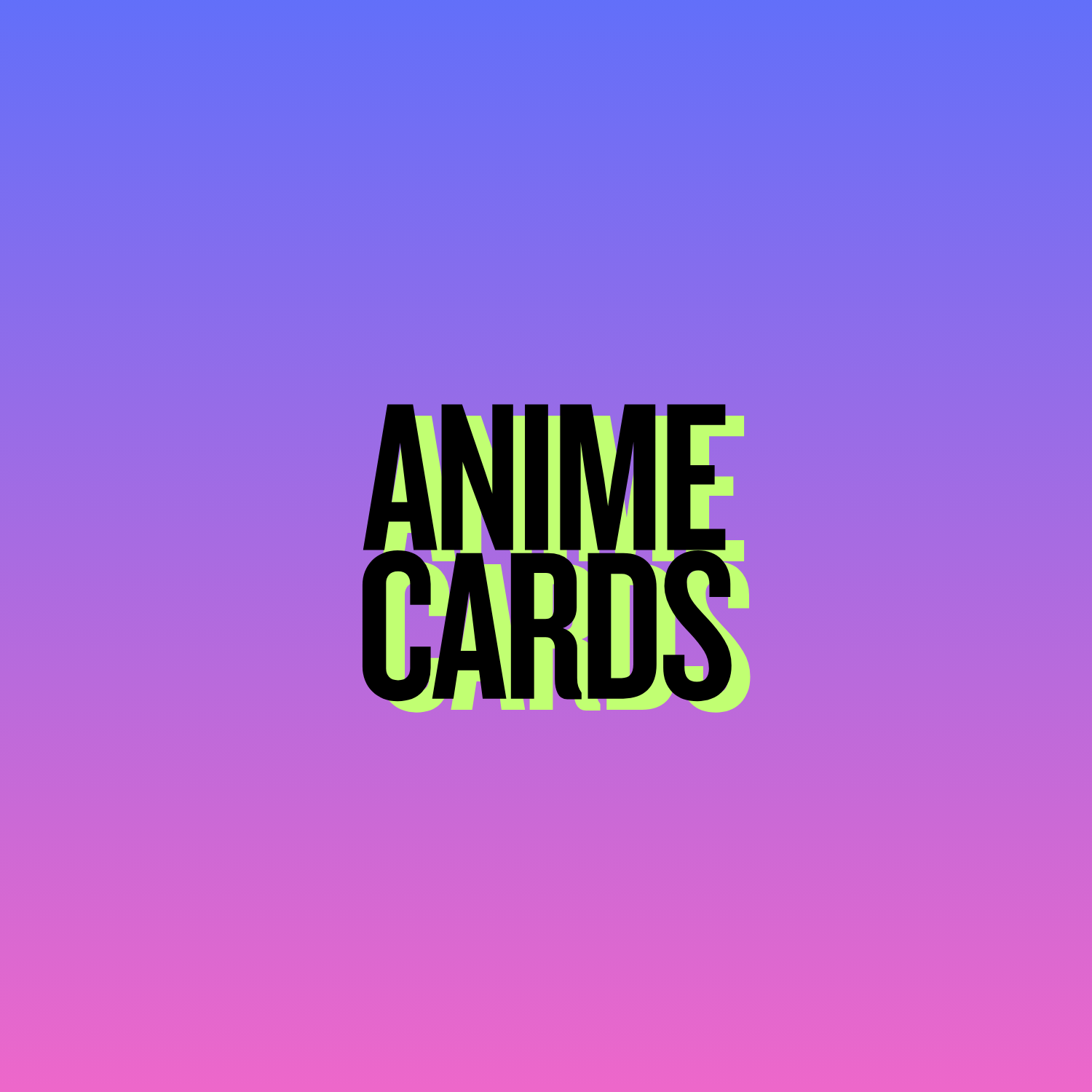 Anime Cards