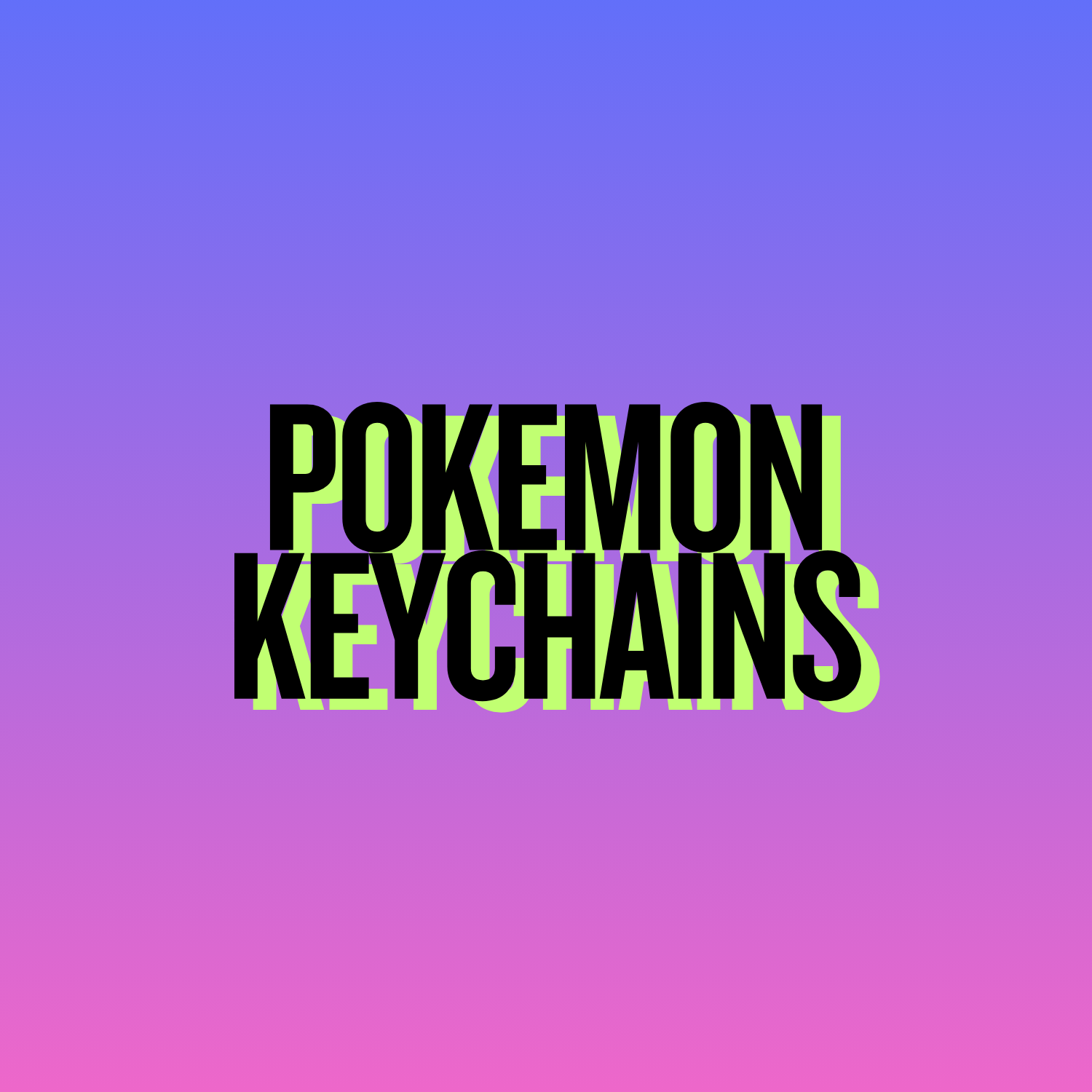 Pokemon Keychains