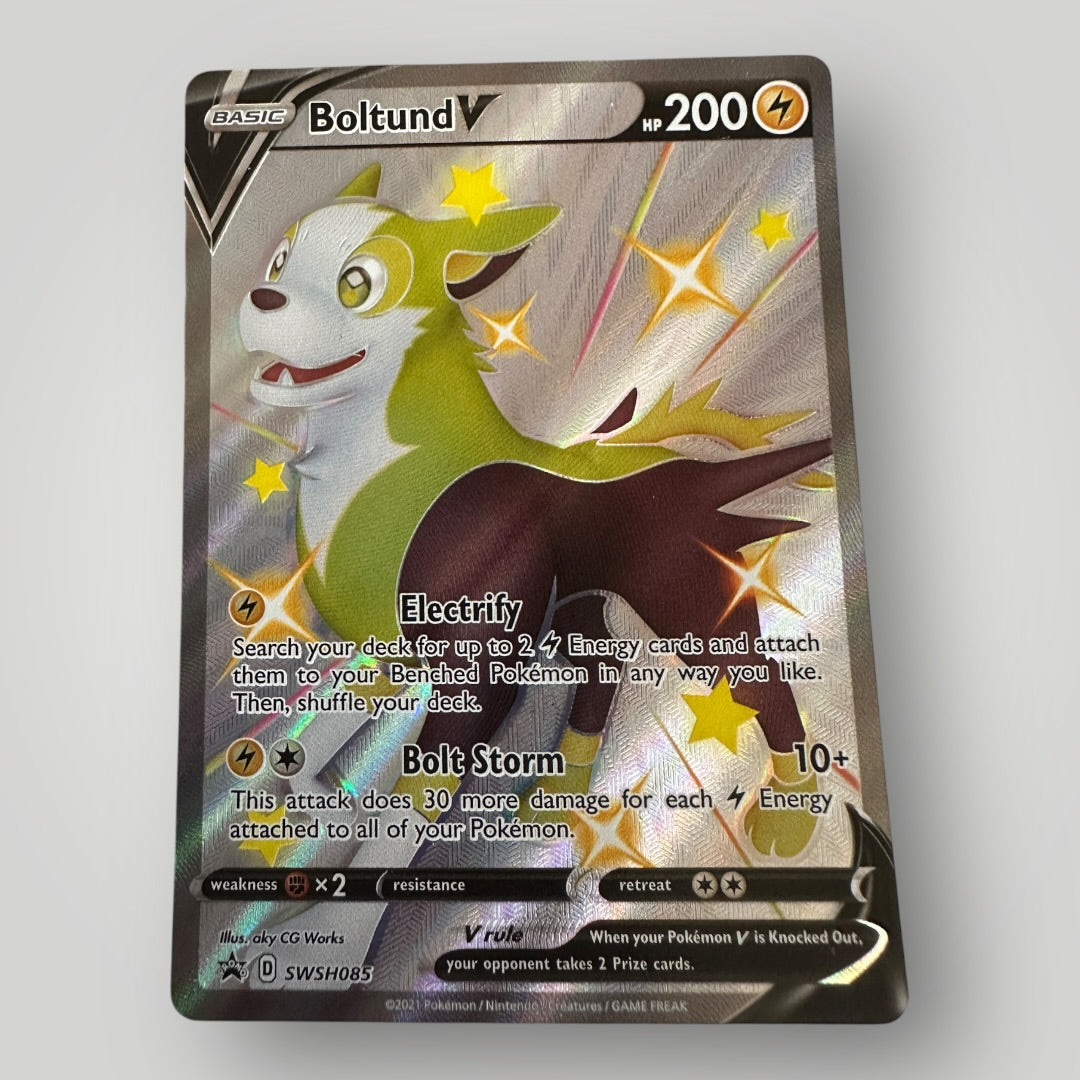 Boltund V #SWSH085 Promo Pokemon Card