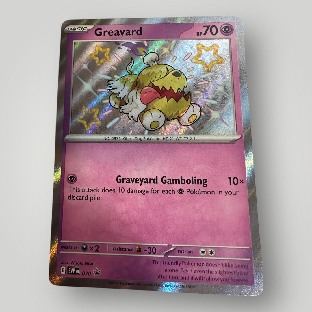 Greavard #070 Promo Pokemon Card