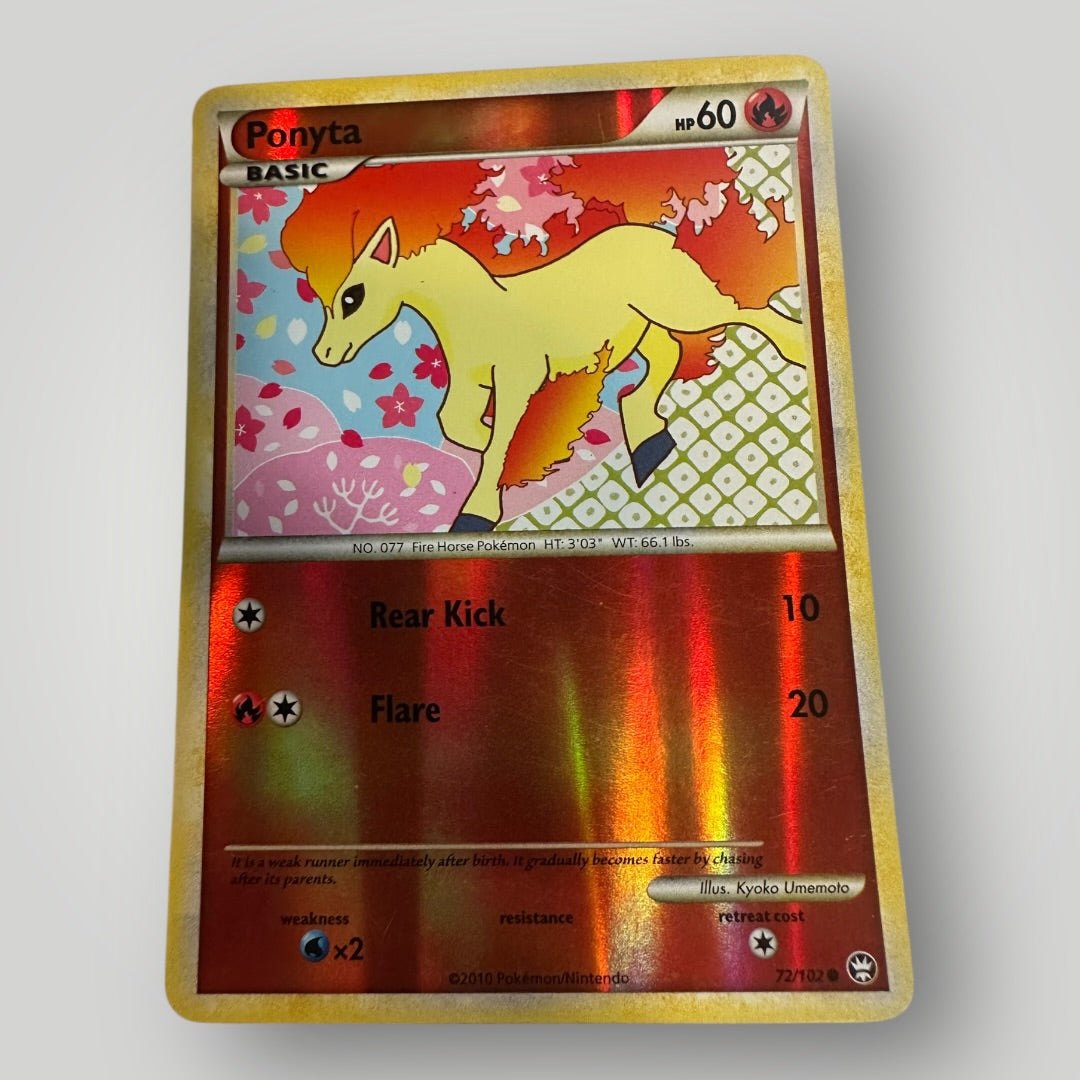 Ponyta 072/102 Triumphant Pokemon Card