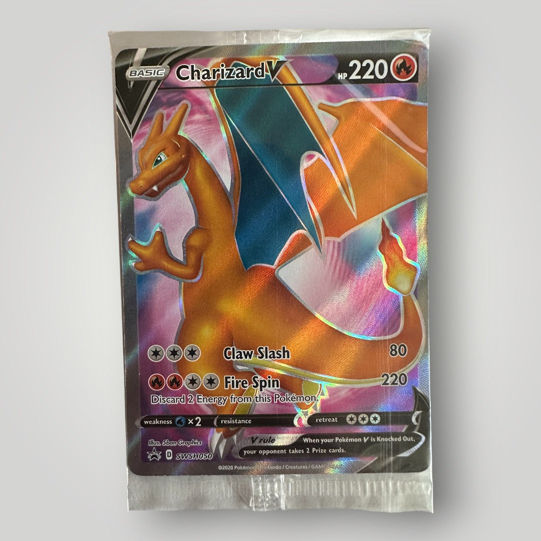 Sealed Charizard V #SWSH050 Promo Pokemon Card