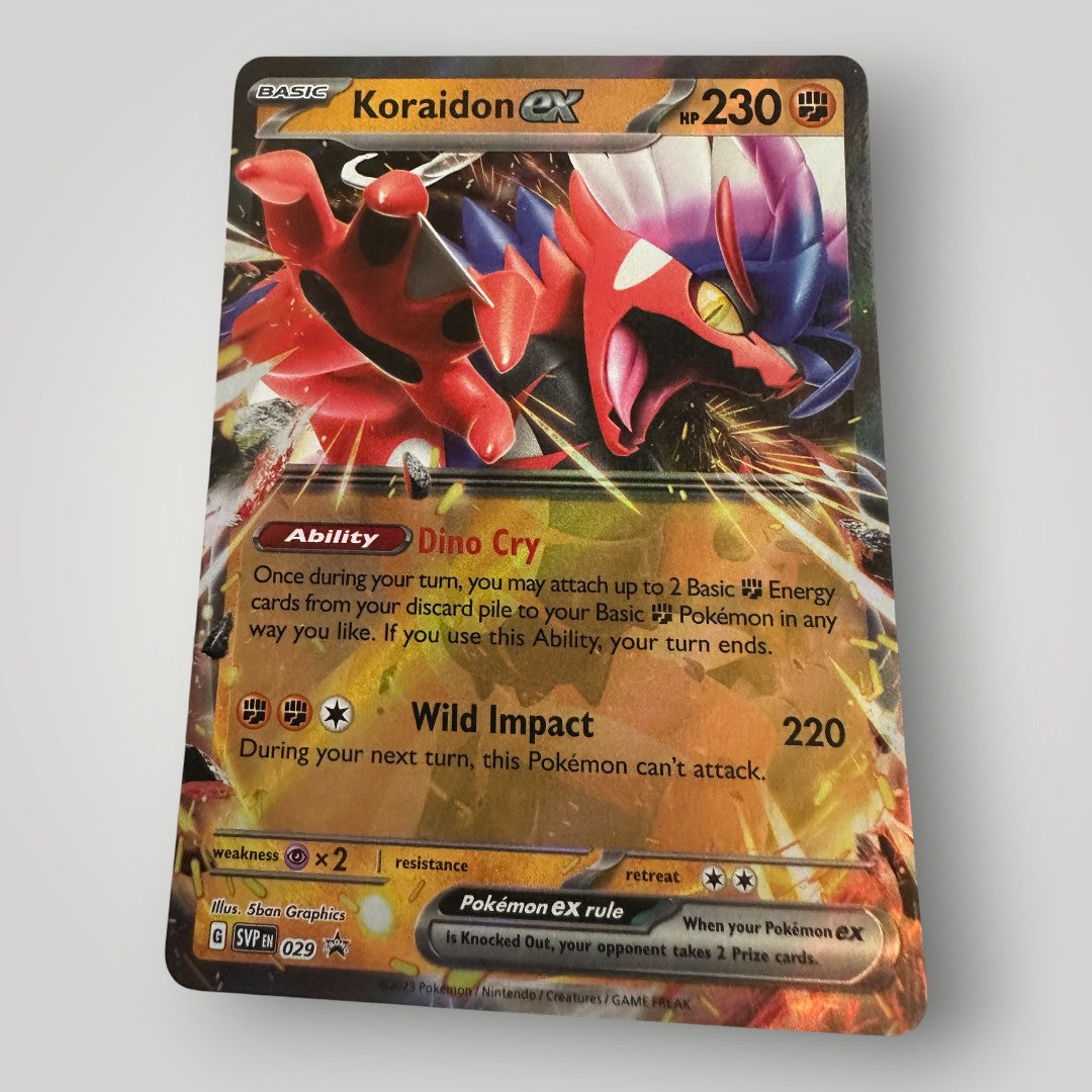 Koraidon EX #029 Scarlet & Violet Promo Pokemon Card