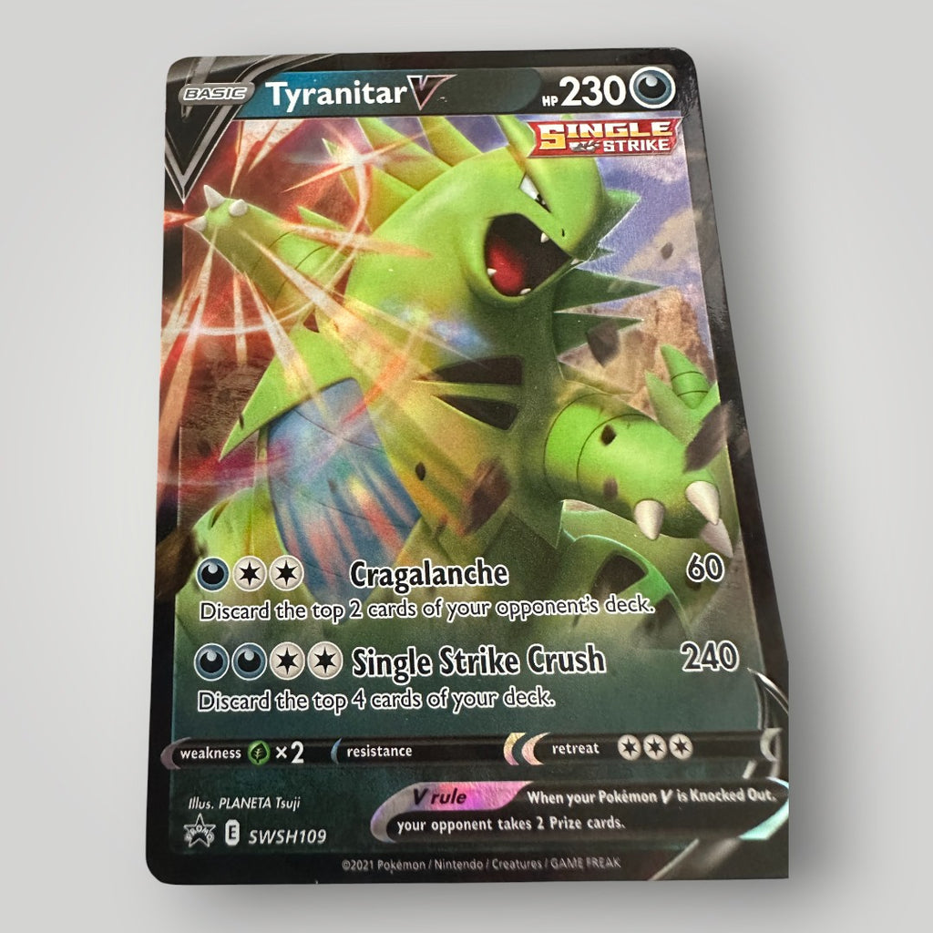 Tyranitar V #SWSH109 Promo Pokemon Card