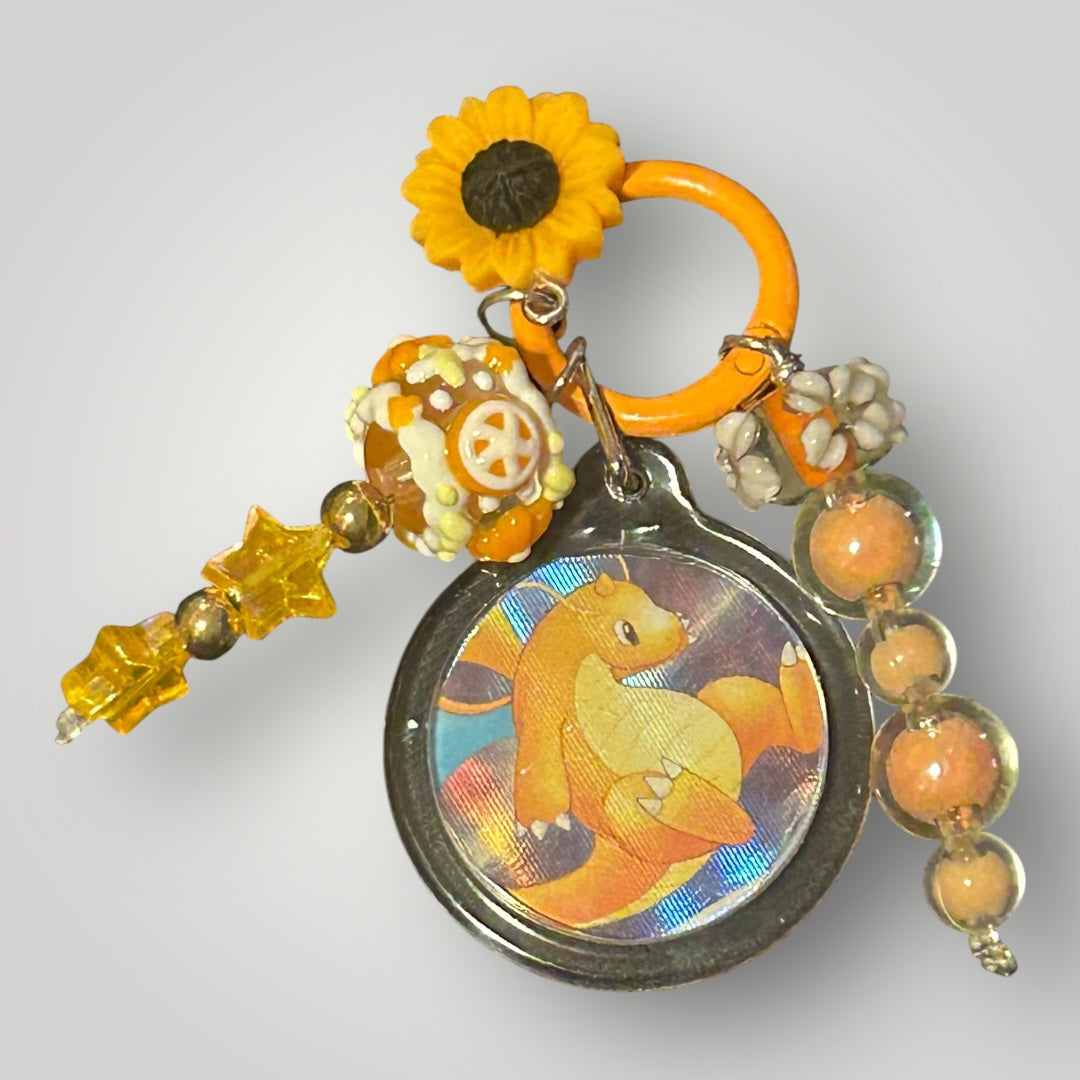 Dragonite Pokemon Keychain