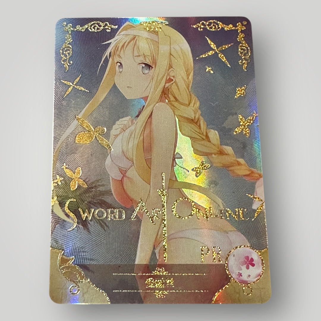 Goddess Story PR Alice Zuberg - Sword Art Online Anime Girl Card
