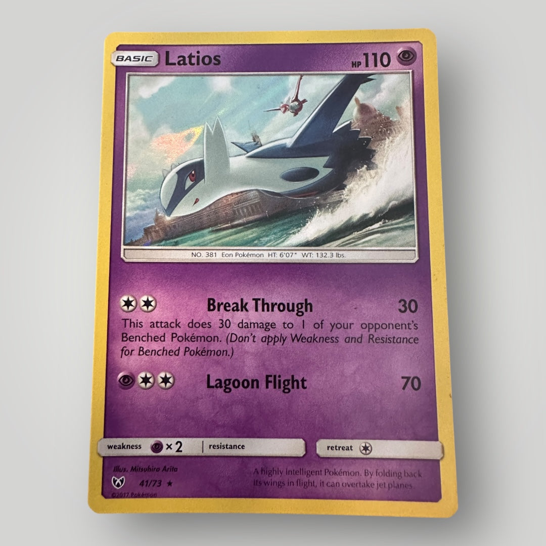 Latios 41/73 Shining Legends Pokemon Card